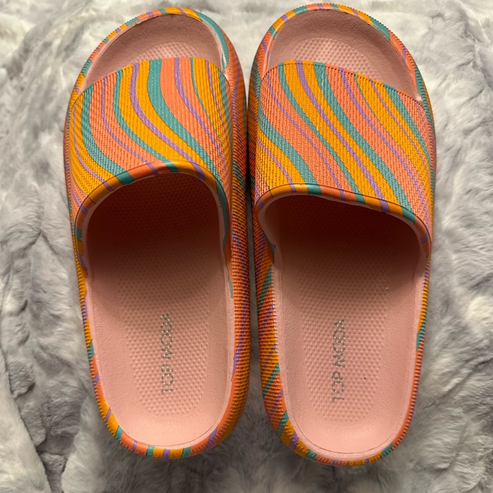 TOP MODA MULTI COLOR CLOUD SLIDES